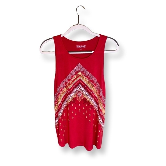 Mudd NWT Coral Razor Tank Size Medium - Picture 1 of 4
